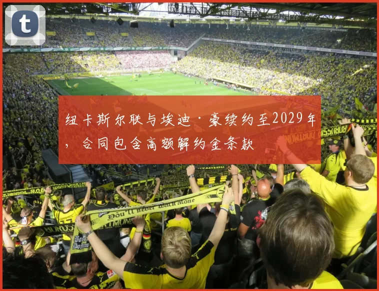 纽卡斯尔联与埃迪·豪续约至2029年，合同包含高额解约金条款
