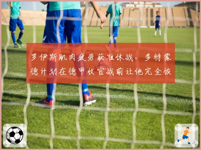 罗伊斯肌肉疲劳获准休战，多特蒙德计划在德甲收官战前让他完全恢复